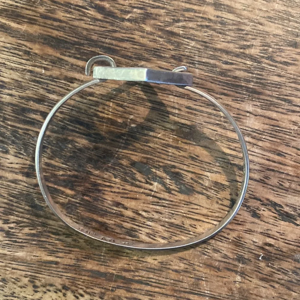 *sold* Solid sterling silver bracelet - Picture 2 of 7